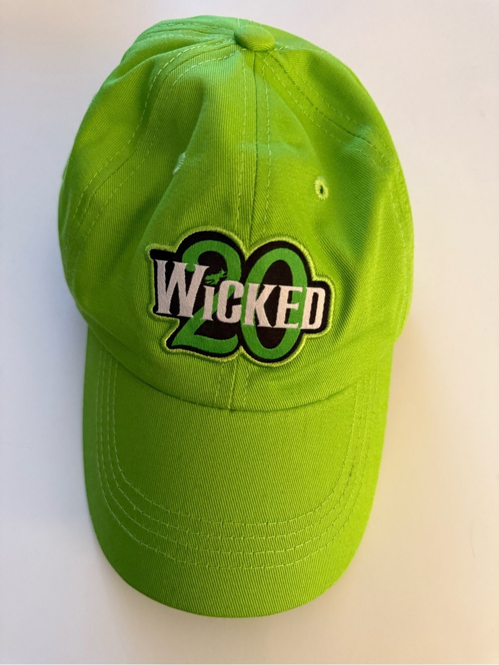 Wicked Day 2023 Broadway 20th Anniversary Hat Green Exclusive Gershwin Theatre
